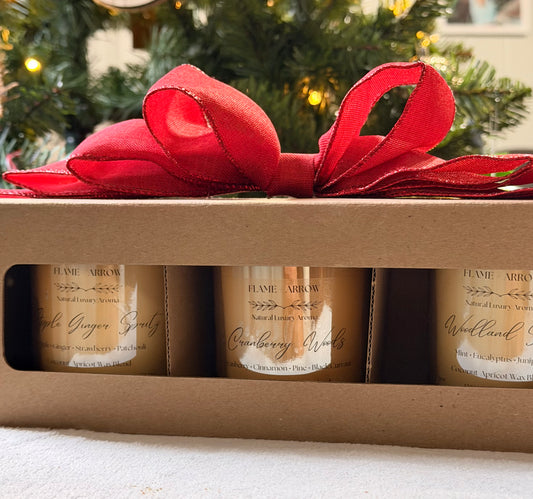 Gift Box Trio: Candle Gift Set