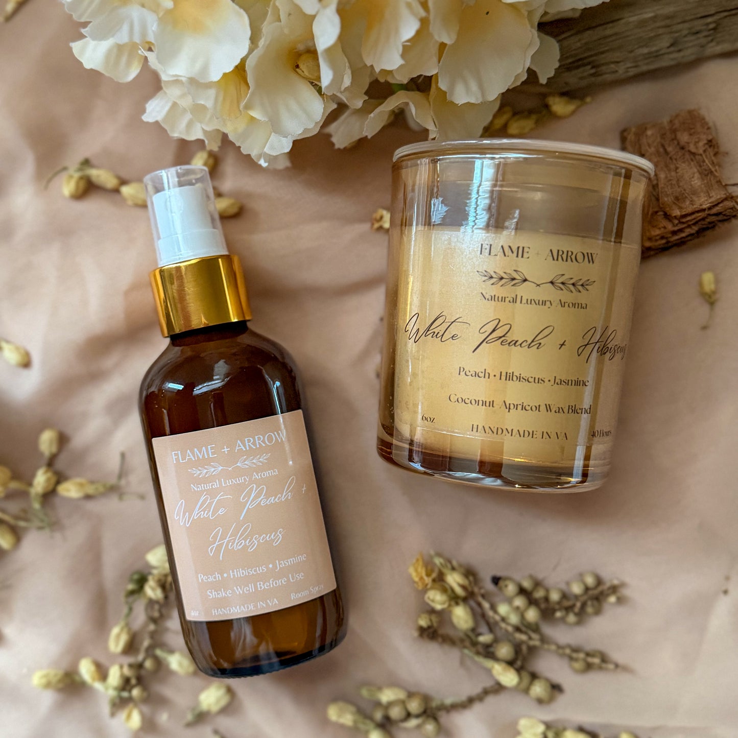White Peach + Hibiscus